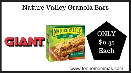 Giant: Nature Valley Granola Bars