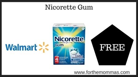 Walmart: Nicorette Gum