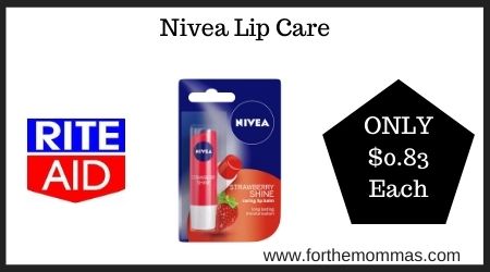 Rite Aid: Nivea Lip Care
