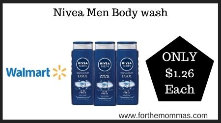 Walmart: Nivea Men Body wash