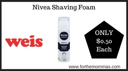 Weis: Nivea Shaving Foam