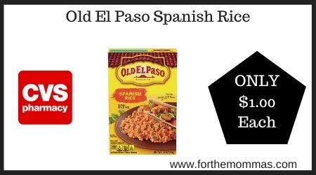 CVS: Old El Paso Spanish Rice