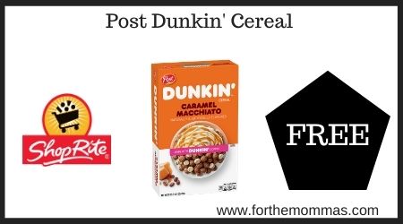 ShopRite: Post Dunkin' Cereal