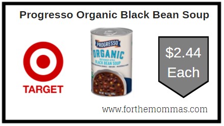 Target: Progresso Organic Soup ONLY $2.44