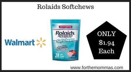Walmart: Rolaids Softchews