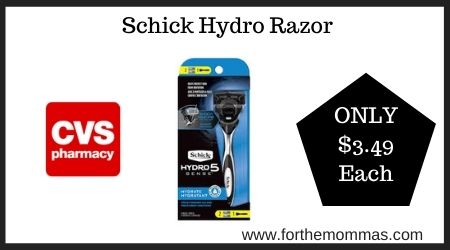 CVS: Schick Hydro Razor