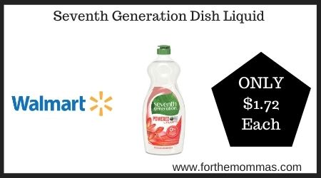 Walmart: Seventh Generation Dish Liquid