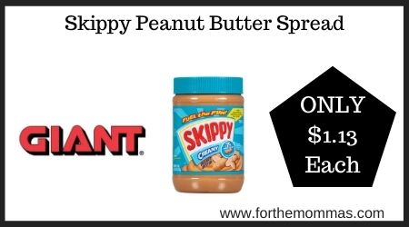 Giant: Skippy Peanut Butter Spread