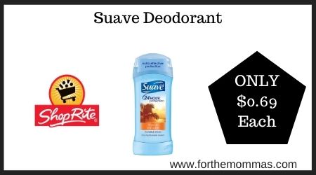 ShopRite: Suave Deodorant
