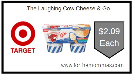Target: The Laughing Cow Cheese & Go ONLY $2.09