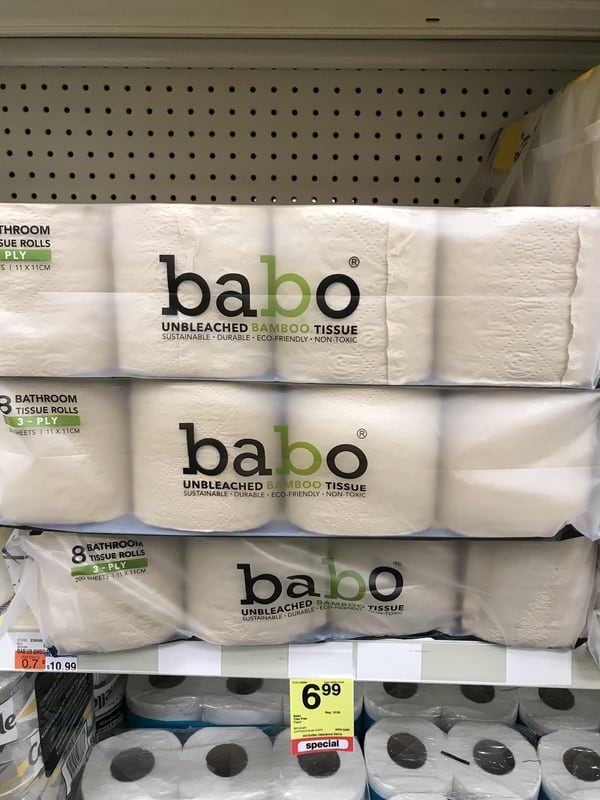 CVS: babo Bamboo Toilet Tissue
