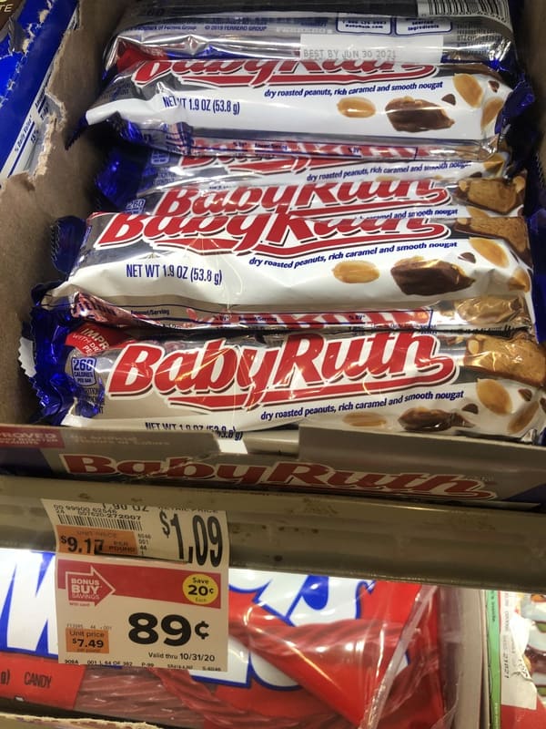 Giant: Baby Ruth Candy Bar