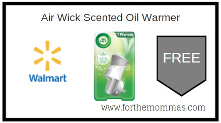 Walmart: Free Air Wick Scented Oil Warmer 
