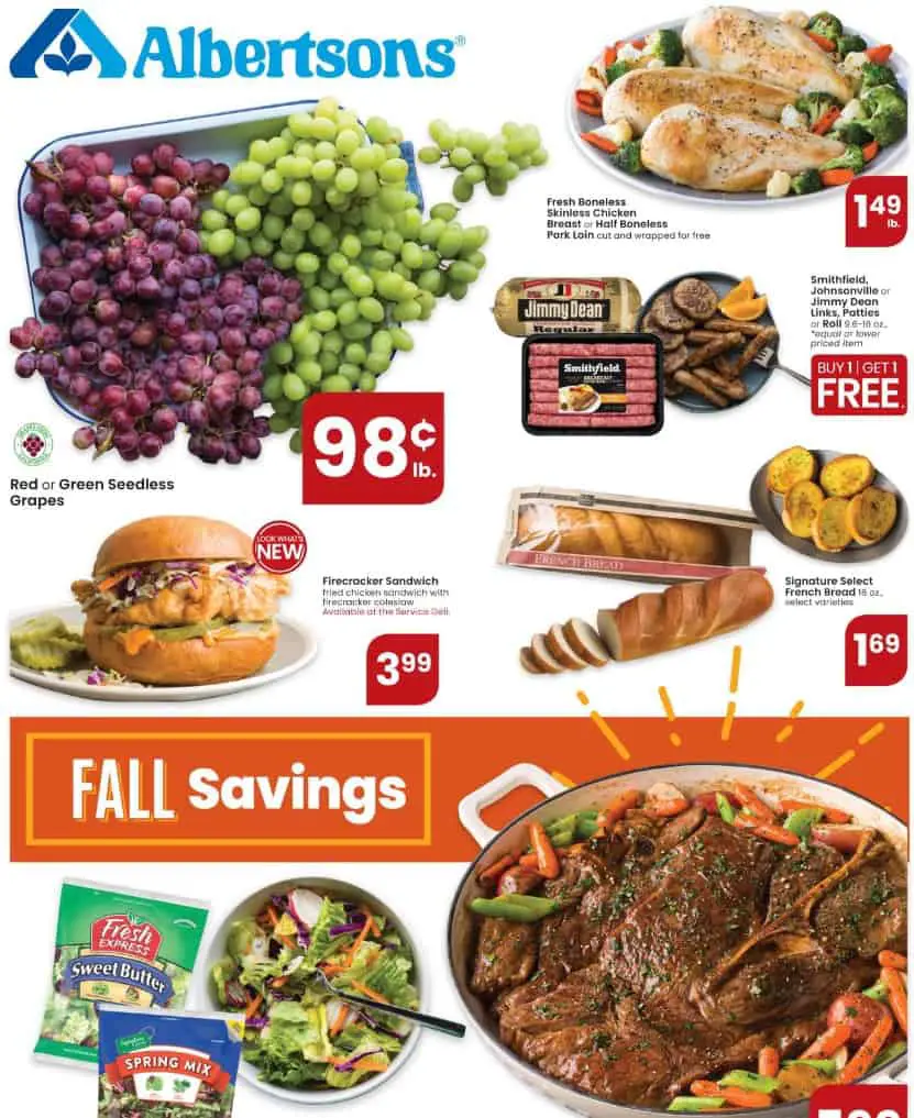 Current Albertsons Weekly Ad