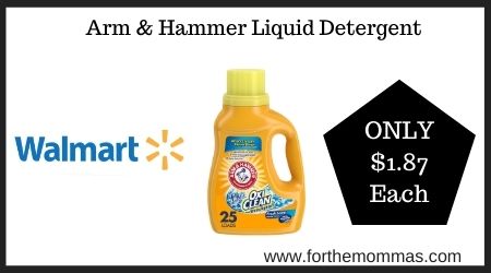 Walmart: Arm & Hammer Liquid Detergent