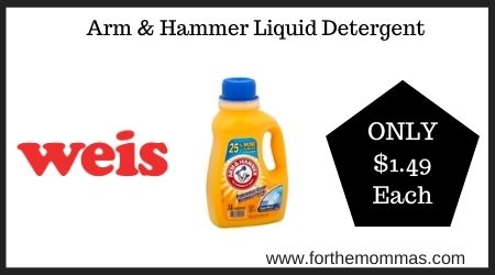 Weis: Arm & Hammer Liquid Detergent