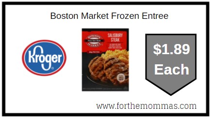 Kroger: Boston Market Frozen Entree ONLY $1.89