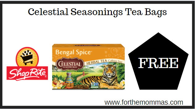 ShopRite: Celestial Seasonings Tea Bags