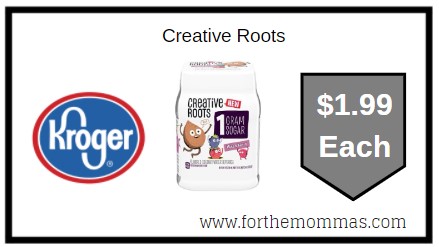 Kroger: Creative Roots ONLY $1.99 Thru 11/3