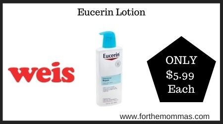 Weis: Eucerin Lotion