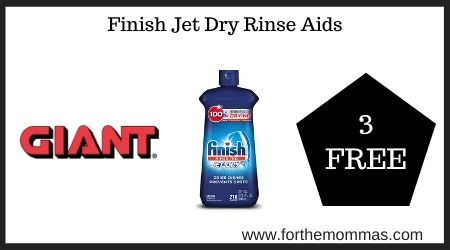 Giant: Finish Jet Dry Rinse Aids