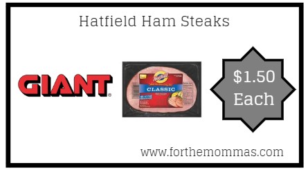 Giant: Hatfield Ham Steaks