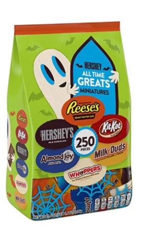 Hershey’s All-Time-Greats Halloween Candy (250-Count) $13.68
