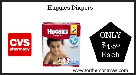 CVS: Huggies Diapers