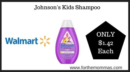 Walmart: Johnson's Kids Shampoo
