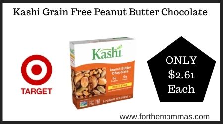 Target: Kashi Grain Free Peanut Butter Chocolate