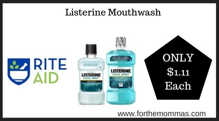 Rite Aid: Listerine Mouthwash
