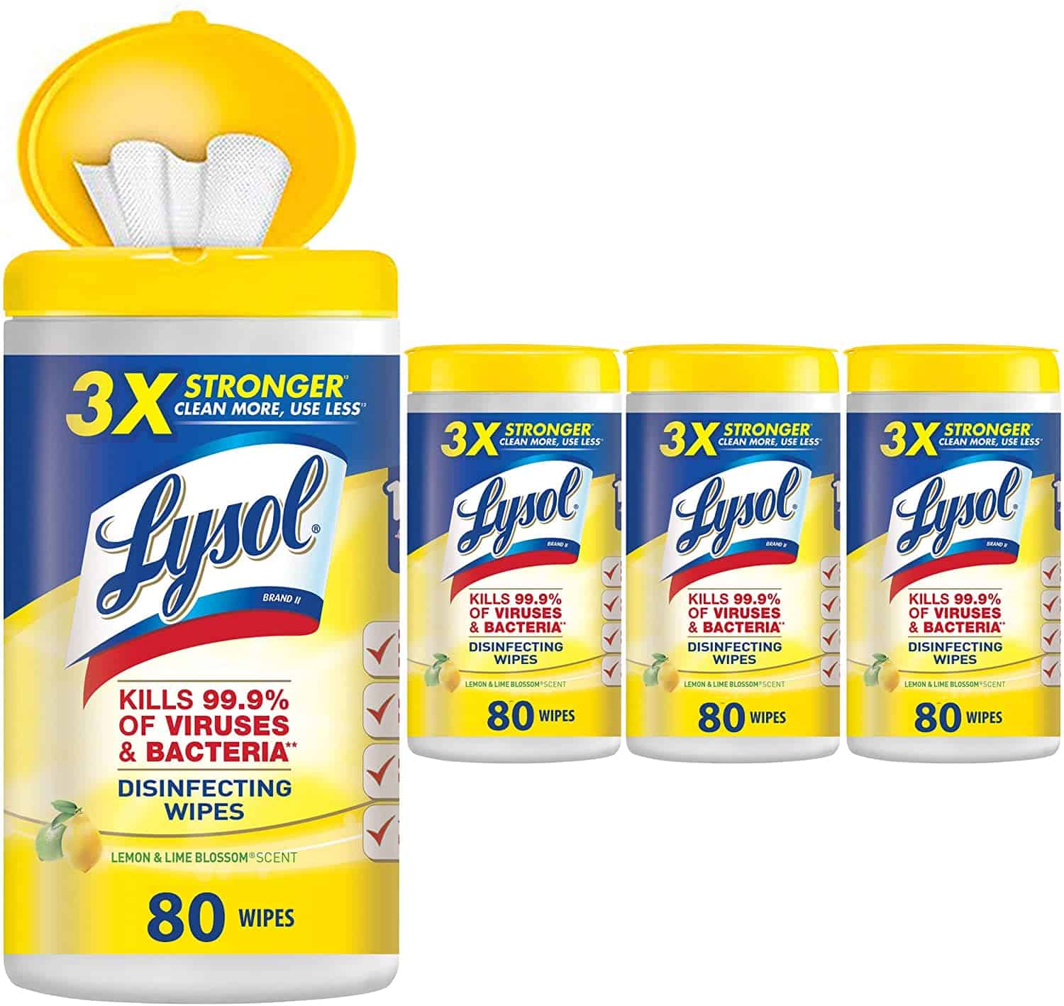 Amazon: 4-Pack Lysol Disinfecting Wipes ONLY $11.52