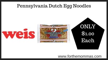 Weis: Pennsylvania Dutch Egg Noodles