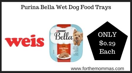 Weis: Purina Bella Wet Dog Food Trays
