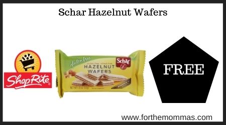 ShopRite: Schar Hazelnut Wafers