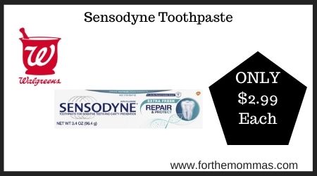 Walgreens: Sensodyne Toothpaste