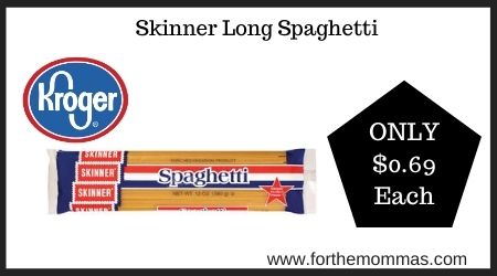 Kroger: Skinner Long Spaghetti
