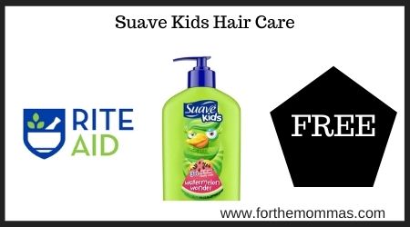Rite Aid: Suave Kids Hair Care