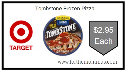 Target: Tombstone Frozen Pizza ONLY $2.95