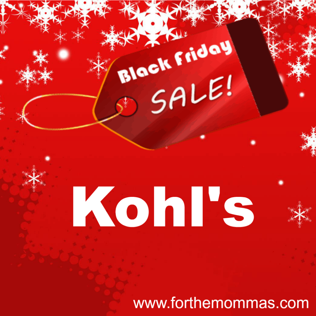 Kohl’s Black Friday Sale is Now Online! Save 15% Plus Earn $15 in Kohl’s Cash