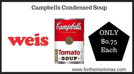 Weis: Campbells Condensed Soup