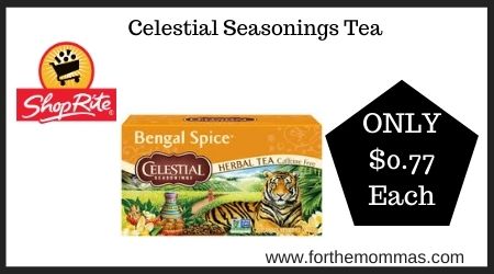 ShopRite: Celestial Seasonings Tea