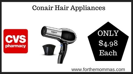 CVS: Conair Hair Appliances