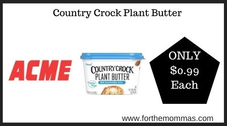 Acme: Country Crock Plant Butter
