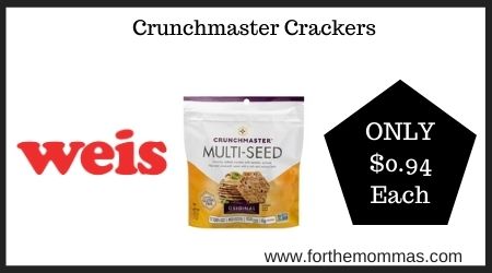 Weis: Crunchmaster Crackers