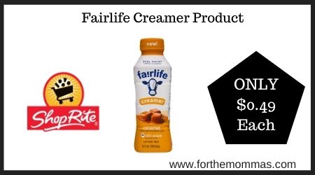 Fairlife Creamer Product