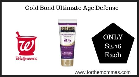 Walgreens: Gold Bond Ultimate Age Defense