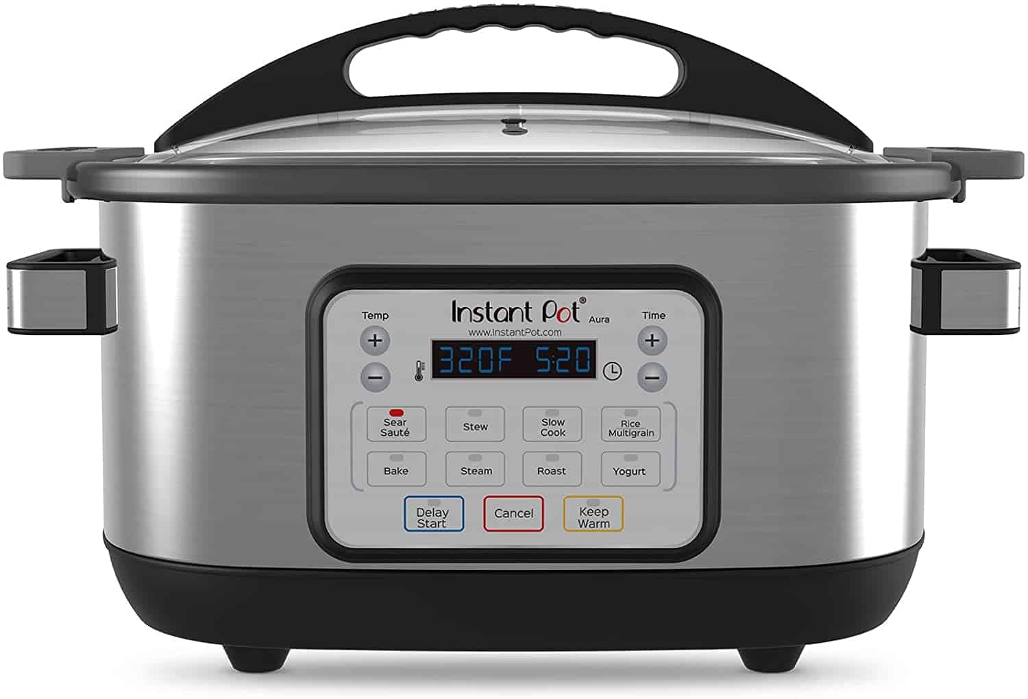 Instant Pot Aura 10-in-1 6-Quart Multicooker Slow Cooker – $59.99 Shipped