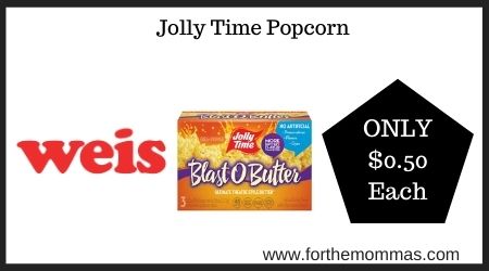 Weis: Jolly Time Popcorn