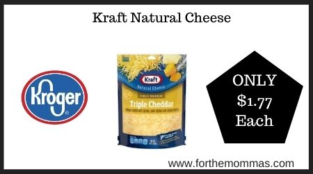 Kroger: Kraft Natural Cheese